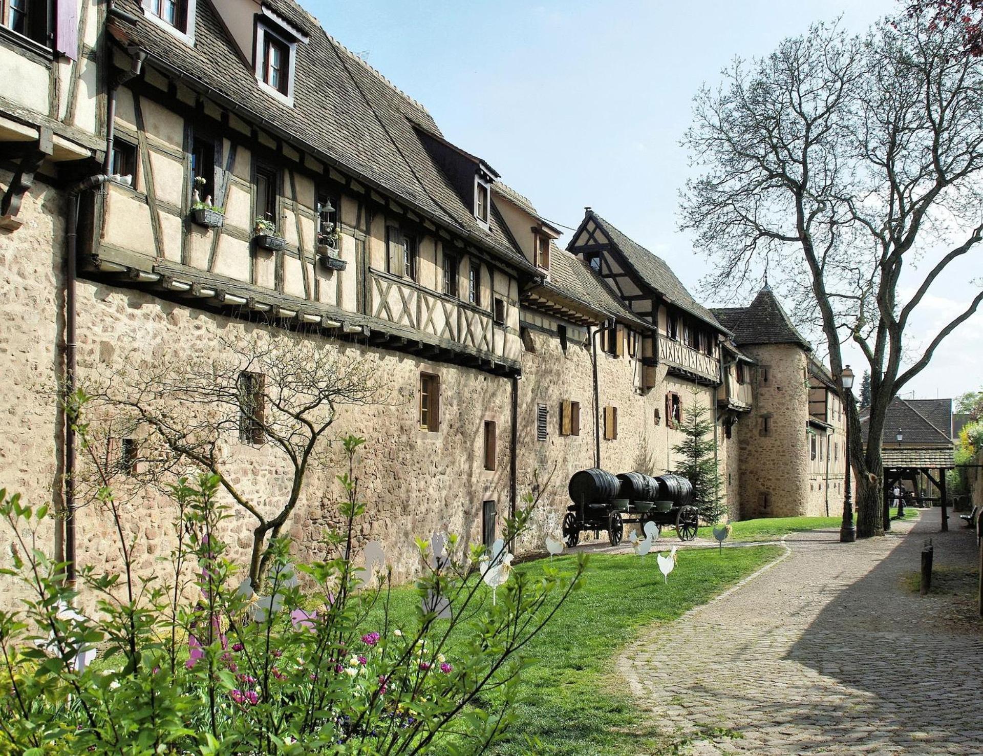 Chez Romane - Appartement Avec Parking Riquewihr Exterior foto